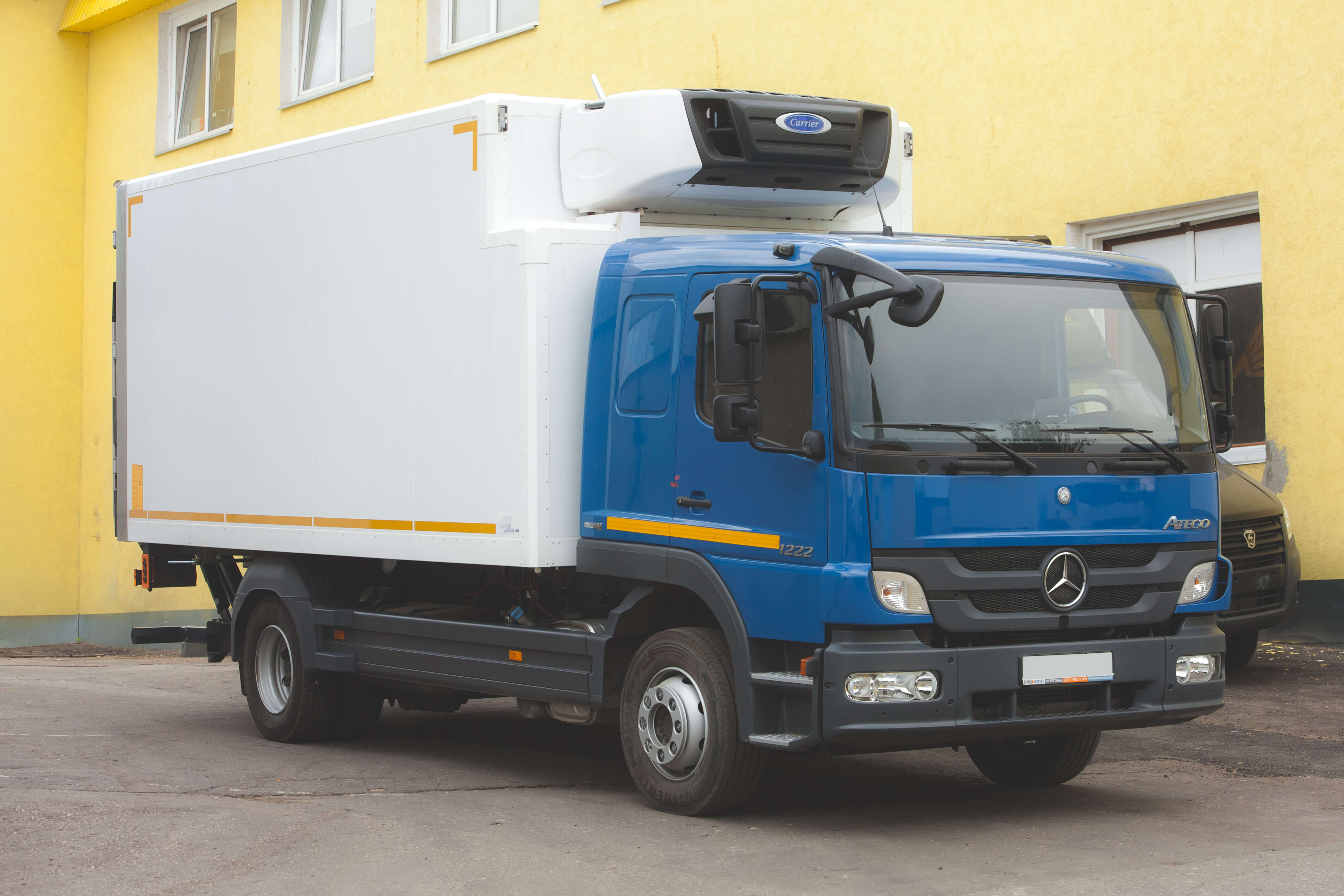 Купить фургон рефрижератор Mercedes Atego в комплектации Steel Van в Москве  | Pelican.van