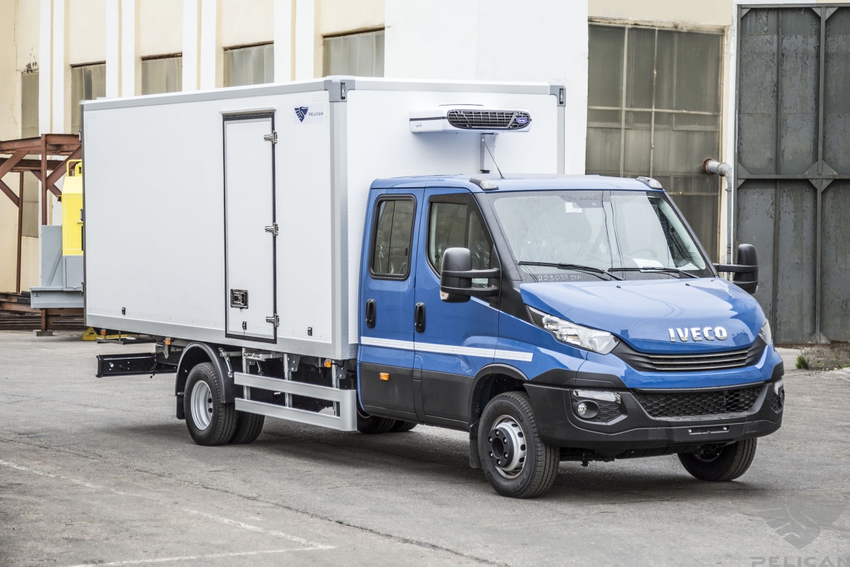 Купить фургон рефрижератор Iveco Daily 70C15 в комплектации Plastic Van в  Москве | Pelican.van