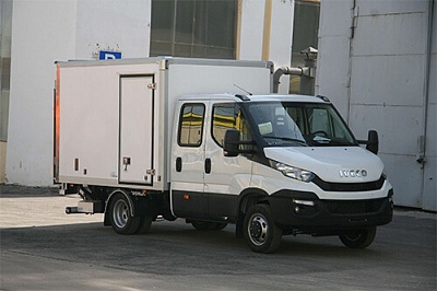 Изотермический фургон на базе шасси Iveco Daily 35C15D